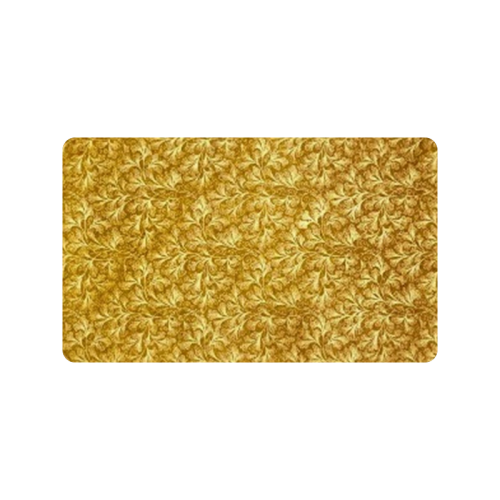 Vintage Floral Lace Leaf Yellow