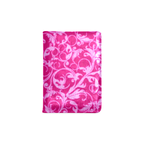 Vintage Swirls Hot Pink Custom NoteBook A5