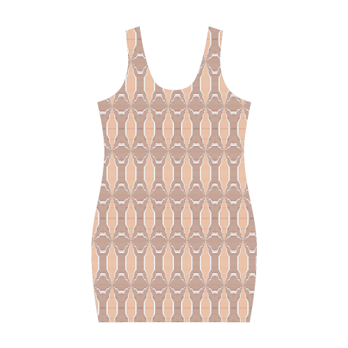 Beige spring  vest dress by #Annabellerockz Medea Vest Dress (Model D06)