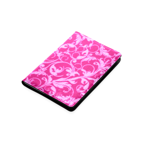 Vintage Swirls Hot Pink Custom NoteBook A5