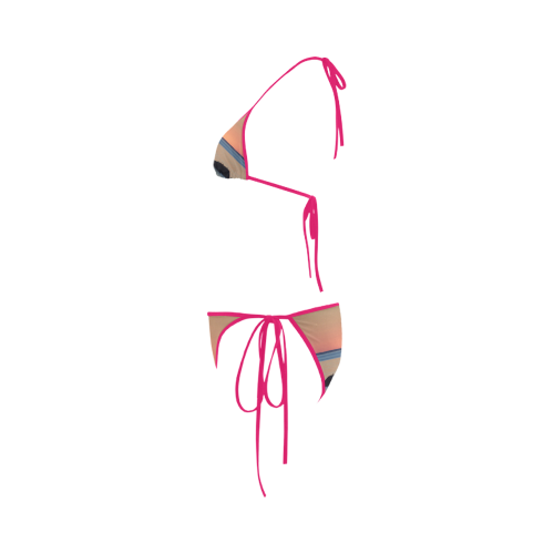 Dusk on the Sea Custom Bikini Swimsuit