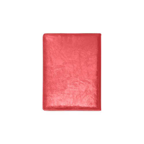 Poppy Red Color Accent Custom NoteBook B5