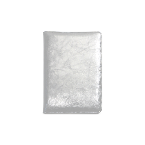 Silvery Silver Custom NoteBook A5