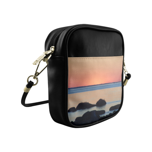 Dusk on the Sea Sling Bag (Model 1627)