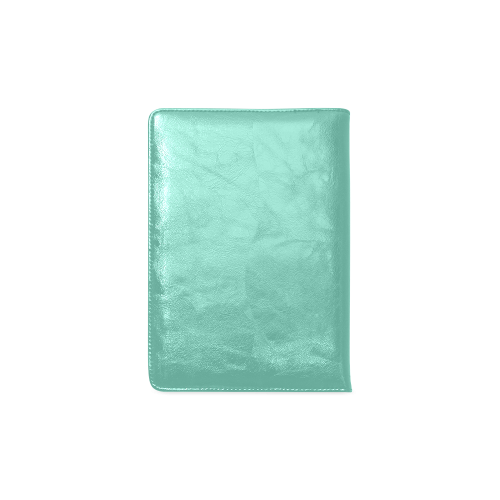 Lucite Green Color Accent Custom NoteBook A5