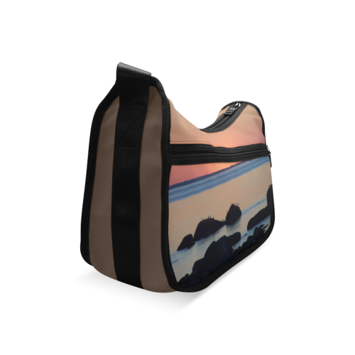 Dusk on the Sea Crossbody Bags (Model 1616)