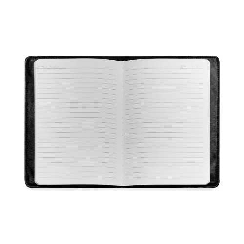 Silvery Silver Custom NoteBook A5