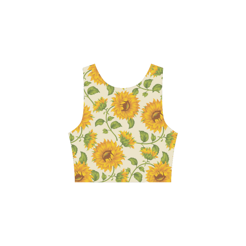 Sunflowers Atalanta Sundress (Model D04)