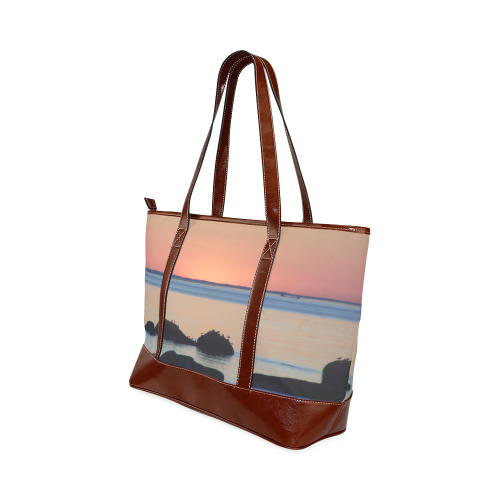 Dusk on the Sea Tote Handbag (Model 1642)