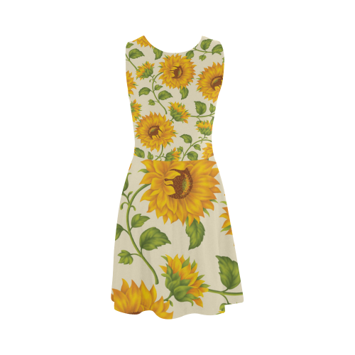 Sunflowers Atalanta Sundress (Model D04)