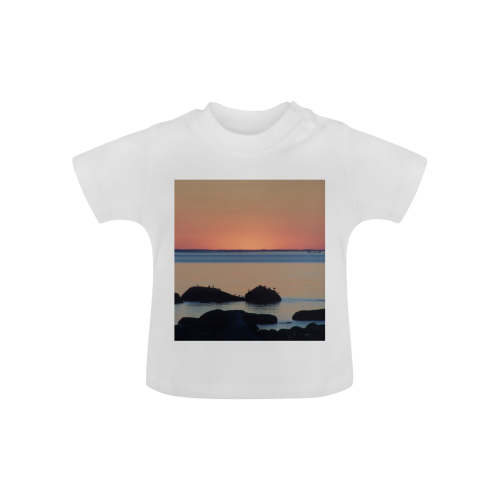 Dusk on the Sea Baby Classic T-Shirt (Model T30)