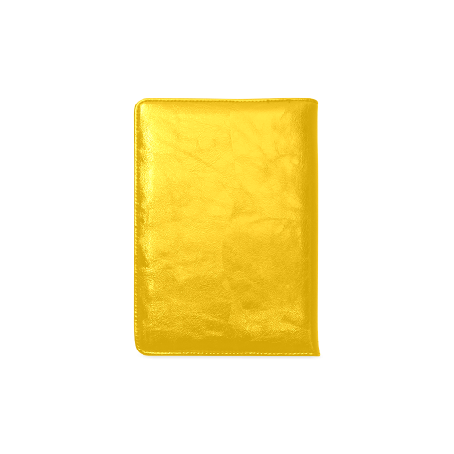 Bright Yellow Custom NoteBook A5