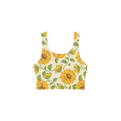 Sunflowers Atalanta Sundress (Model D04)