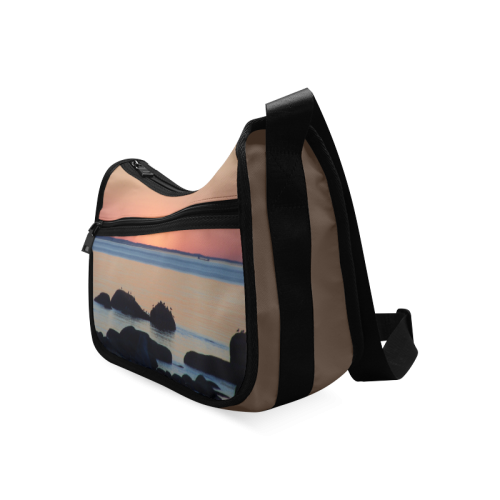 Dusk on the Sea Crossbody Bags (Model 1616)