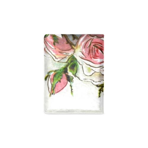 Vintage Pink Rose Floral Custom NoteBook B5