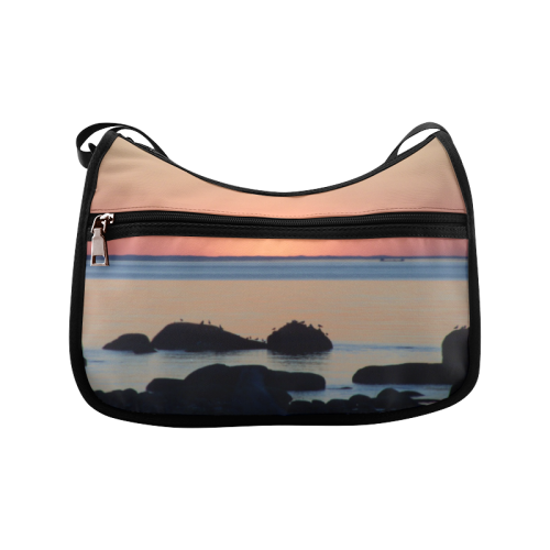 Dusk on the Sea Crossbody Bags (Model 1616)