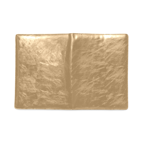 Pale Gold Color Accent Custom NoteBook B5