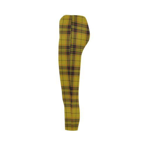 TARTAN-YELLOW Capri Legging (Model L02)