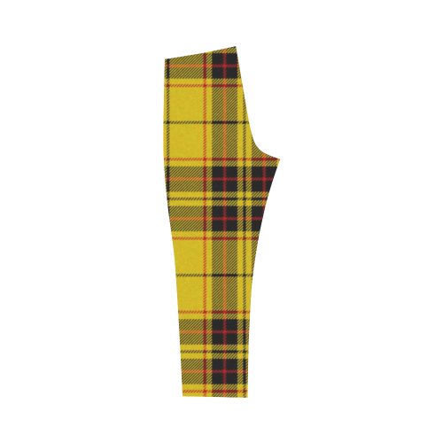 TARTAN-YELLOW 2 Capri Legging (Model L02)