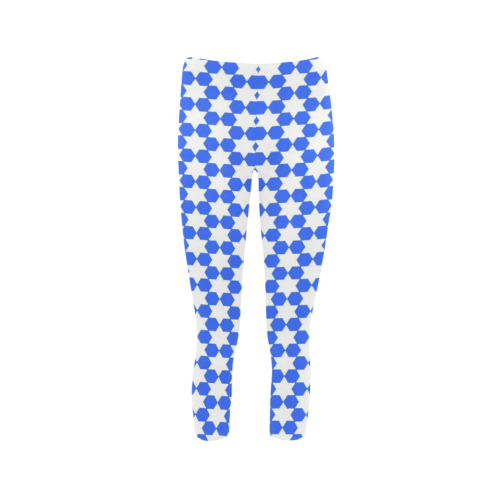 STARRING YOU-BLUE (ALT) Capri Legging (Model L02)