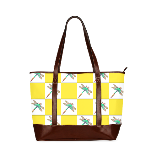 Dragonfly Tote Handbag (Model 1642)