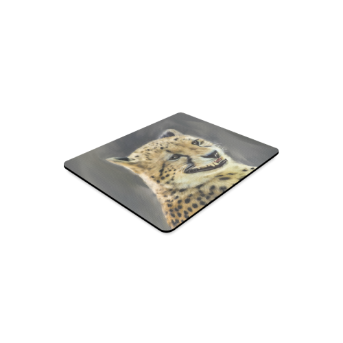 Painting  Grinning Cheetah Portrait Rectangle Mousepad