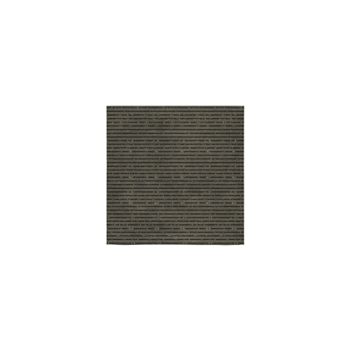 Sepia Glitter Stripe Square Towel 13“x13”