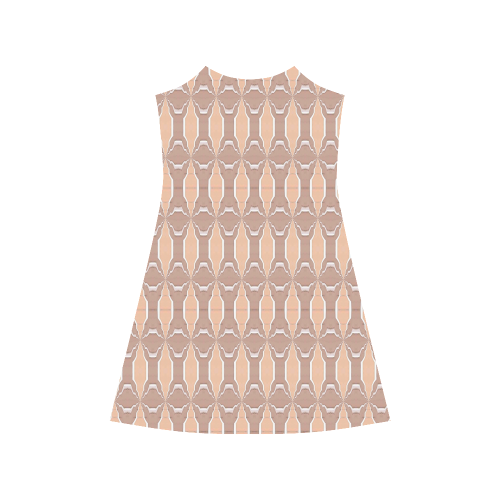 Beige spring -Slip Dress Alcestis Slip Dress (Model D05)