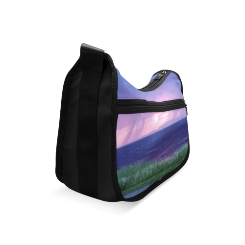 Purple Rain Crossbody Bags (Model 1616)