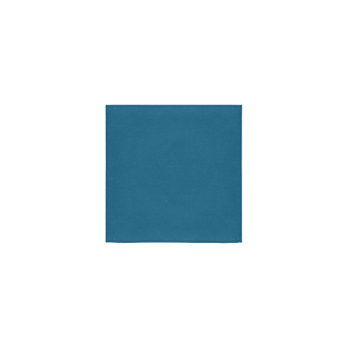 Blue Sapphire Color Accent Square Towel 13“x13”