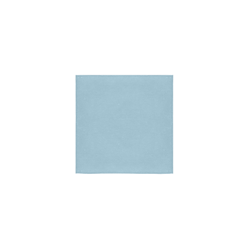 Aquamarine Color Accent Square Towel 13“x13”