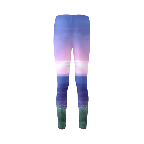 Purple Rain Cassandra Women's Leggings (Model L01)