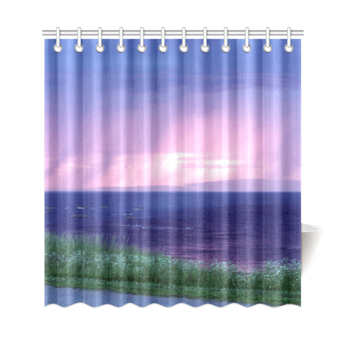 Purple Rain Shower Curtain 69"x72"