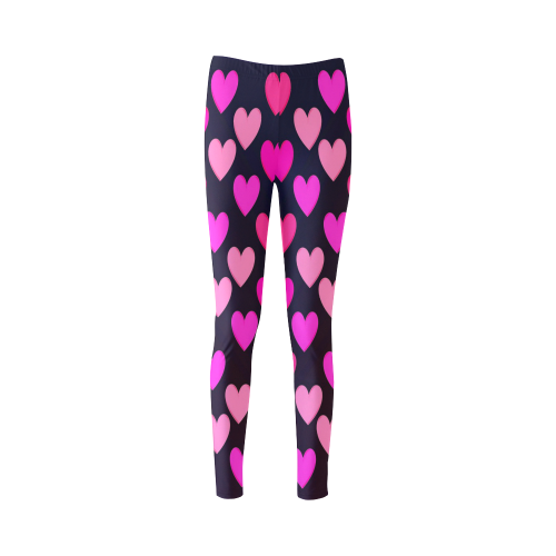 hearts on fire-2 Cassandra Women's Leggings (Model L01)