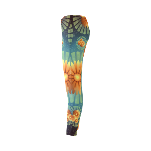 PETALS FOREVER Cassandra Women's Leggings (Model L01)