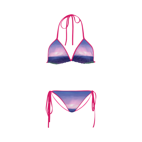 Purple Rain Custom Bikini Swimsuit