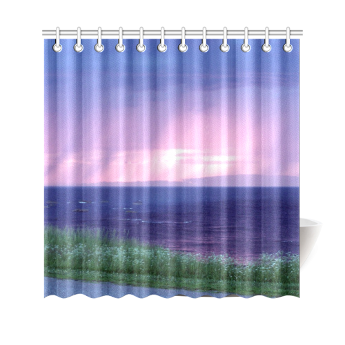 Purple Rain Shower Curtain 69"x70"