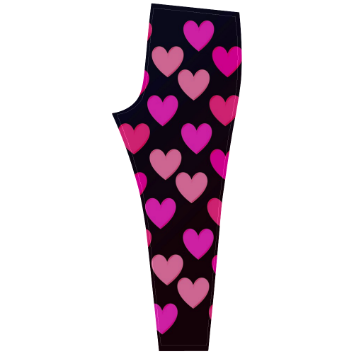 hearts on fire-2 Cassandra Women's Leggings (Model L01)