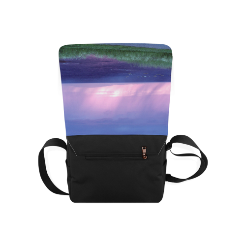 Purple Rain Messenger Bag (Model 1628) ID D204193