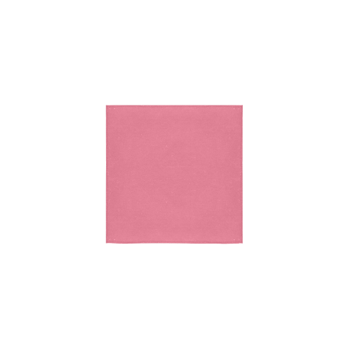 Bubblegum Color Accent Square Towel 13“x13”