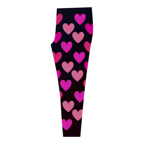 hearts on fire-2 Cassandra Women's Leggings (Model L01)