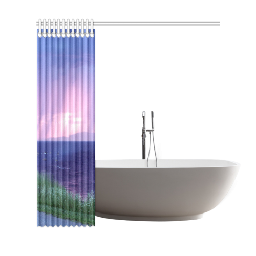 Purple Rain Shower Curtain 69"x72"