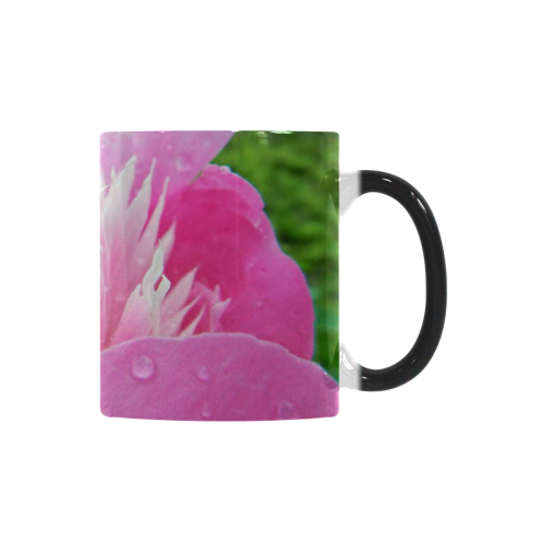 Wet Peony Custom Morphing Mug