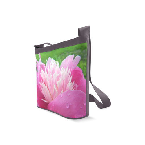 Wet Peony Crossbody Bags (Model 1613)