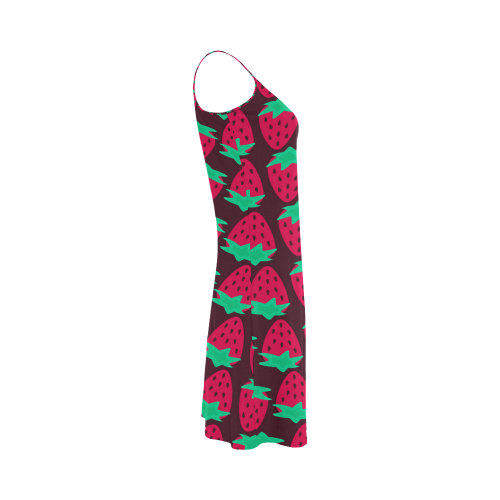 Strawberry Pattern Alcestis Slip Dress (Model D05)