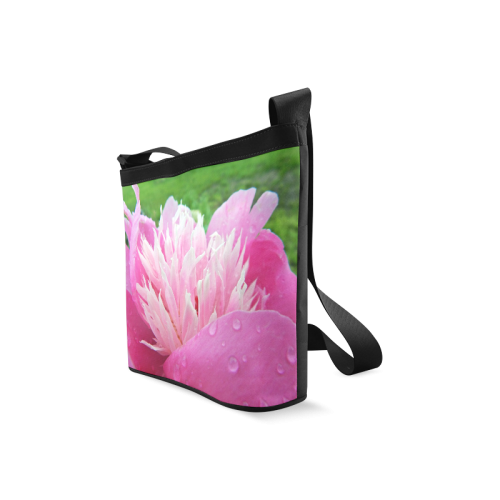 Wet Peony Crossbody Bags (Model 1613)