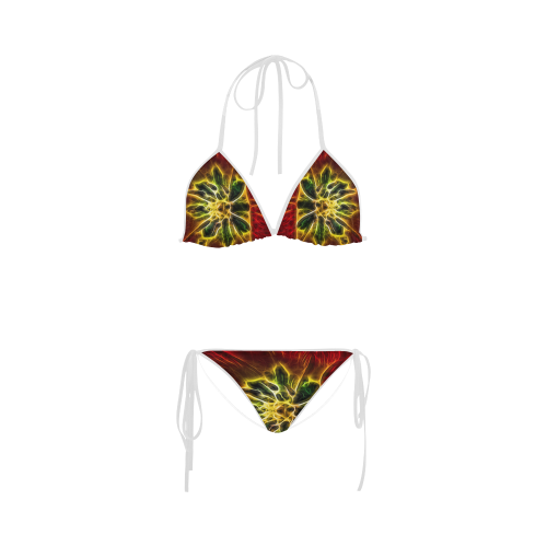 Topaz Flower Custom Bikini Swimsuit