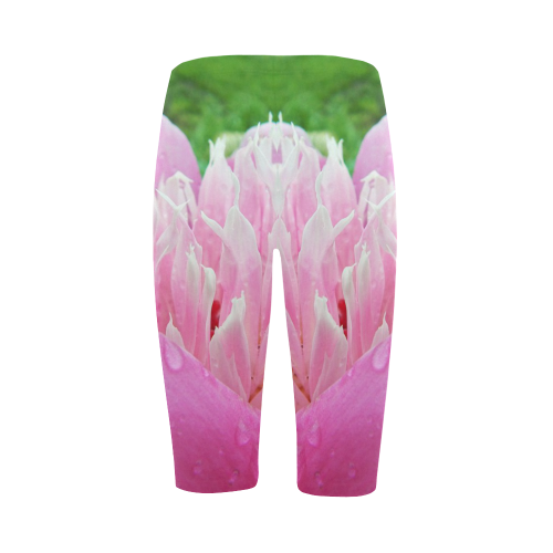 Wet Peony Hestia Cropped Leggings (Model L03)