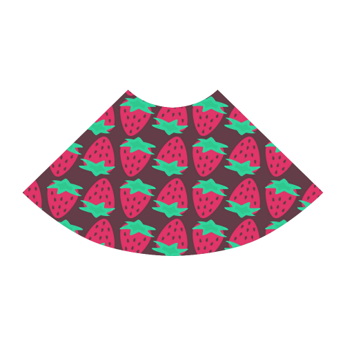 Strawberry Pattern Atalanta Sundress (Model D04)