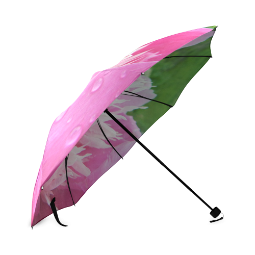 Wet Peony Foldable Umbrella (Model U01)